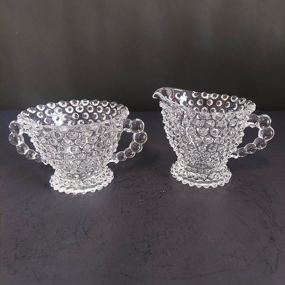Duncan Miller Sugar and Creamer set